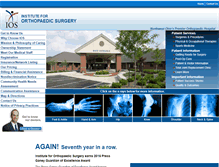 Tablet Screenshot of ioshospital.com